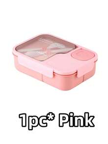 1pc Insulated Lunch Bag Bento Box For Food Storage, Silicone Lunch Box With 3 Compartments, Leak-Proof, Microwave/Dishwasher , Suitable For Adults - Multicolor - View 11