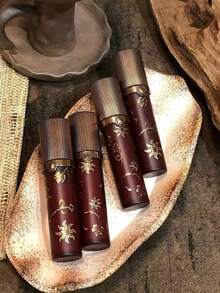 GIRLCULT Unreal Lip Glaze Loulan Series J830 Fire Glow, Kilap Tinggi dan Hasil Akhir Mengkilap, Melembapkan dan Tidak Lengket, Tekstur Jelly Ringan, Warna Dapat Dibangun, Cocok untuk Penggunaan Sehari-hari, Hadiah - J830 Cahaya Api - View 11