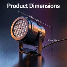 Halloween Projection Light USB Powered 16 Patterns Rotatable Stage Light Large Projection Area Indoor Home Party Event Atmosphere Decoration Light Night Party Gathering Theme Celebration Decoration Holiday Ideal Gift Choice - Multicolor - View 10