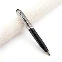 Vintage Pattern Metal Ballpoint Pen Luxury Engraved Metal Signature Pen Business Gift Pen Office School Writing Stationery - 148 - View 14