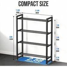 3 Tier Dumbbell Rack, Weight Rack For Home Gym - Multicolor - View 4