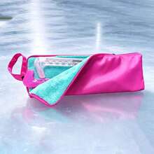 Figure Skating Blade Cover Storage Bag 38cm, Portable Absorbent Fleece Protective Bag For Hard Blade Covers (Storage Bag Only, Hard Blade Cover Not Included) - Multicolor - View 15
