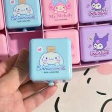 Hasbro [Authorized]Sanrio Desktop Drawer Storage Box, Sanrio Jewelry Organizer Box, Cute Gift Box, Creative Cartoon Design Suitable For Pens, Erasers, Rulers And Accessories With Cute Character Illustrations, Portable Storage | Playful Desk Accessories | Decorative Storage, Fun Office Supplies, Home Storage Desk And Drawer Organizer - One Size - View 5