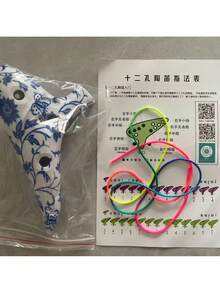 12-Hole Ocarina, Mid-Range AC Key, Beginner Ocarina, Wind Instrument, Flute-Like Instrument, Flute Instrument - Multicolor - View 13