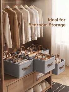Space-Saving Wardrobe Handbag Storage Box, Can Store Dresses, Pants, Underwear, Accessories, Stationery, Documents And Miscellaneous Items, Suitable For Wardrobe, Dorm, Back To School And Travel, Protects Bags, Suitable For Women's Halloween Use - View 8