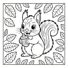 1 Adult Coloring Book 24 Pages Autumn Atmosphere Adult Coloring Book, Relaxing Harvest Pumpkin And Forest Animal Coloring Activity Book, Suitable As Holiday Gift For Autumn Art Lovers - Multiple Styles - View 2