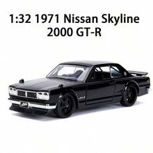 Simba Jada 1:32 Fast & Furious Series Die-Cast Alloy Model Car, Metal Collectible Model Car, Freely Rolling, Opening Doors, Rubber Tires, Racing Car Ornament, Collector's Birthday Gift - Multicolor - View 16