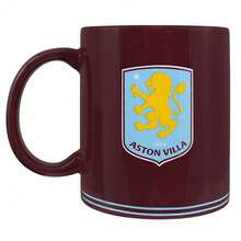 Aston Villa FC Up The Villa 315ml Mug - Burgundy - View 1