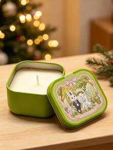 Tulip Cute Rabbit Tin Can Aromatherapy Candle Indoor Smokeless High Beauty Birthday Gift Companion Gift Interior Set Gift(Without Flowers) - Multi Scents - View 10