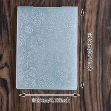 Festival Pattern Embossing Folder,3D Textured Plastic Template For Birthday Card Making Scrapbooking Paper Craft DIY Embossing Folder - JR-1 - View 5