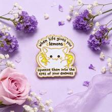 Enamel Lapel Pin Badge Brooches, Fashion Metal Decorative Pins For Backpack Bag Jacket Clothing, Perfect Gift For Men Women Best Friends - Multicolor - View 7