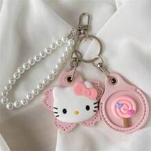 Hasbro 1set Of Sanrio's New Cartoon Cute HelloKitt Key Card Set Access Control Card Water Drop Sensor Community Sensor Elevator Card Protective Cover - One Size - View 3
