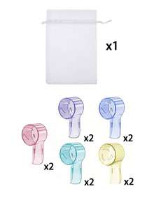 1/6/11pcs Electric Toothbrush Head Protective Covers - Compatible With IO Series And Pro 1000, Antibacterial And Dust-Proof, Design, Multiple Colors | Suitable For Home, Gym And Travel Oral Care - Multicolor - View 14