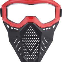 1pc, Soft Dart Protective Face Mask, Tactical Game Battle Mask, Lightweight Face Protection Gear, Outdoor Team Play Costume Accessory, Party Game Equipment - Multicolor - View 5