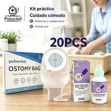 Incontinence & Ostomy - Blue and White - View 7
