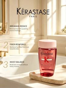 Kérastase Kerastase Genesis Fortifying Shampoo 80ml, Oil-Controlling Strengthening Shampoo, Suitable For Fine, Oily, Fragile Hair, Travel Size - Shampoo - View 4