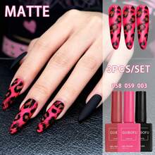 3pcs 15ml Gel Nail Polish Set, Matching Color Bottles, Glossy 3 Color Gel For Women, DIY Nail Art & Home Manicure, Spring Summer Fall Winter Nails, All-Season Nail Color Collection For Daily Use, At-Home Manicure And Nail Styling - Multicolor - View 7