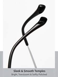 A New Vintage Ultra-Lightweight Titanium Alloy Eyeglass Frame For Men Business Big Square Frame Brand Design Flat Lenses Glasses Unisex - A - View 7