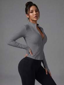 Women Tops - Grey - View 4