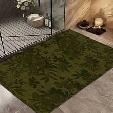 Floral Print Long Runner Rug, Indoor Home Decor, Kitchen Runner, Entryway Doormat, Hallway Entrance Decor, Bedroom Bedside Rug, Living Room Rug, Laundry Room Rug, Bathroom Mat, Suitable For Apartment, Dorm And Home Daily Decor - Multicolor - View 4