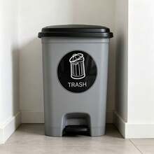 6pcs And Non- Trash Can Labels - Self-Adhesive, Waterproof Stickers, Suitable For Indoor And Outdoor Use, Convenient For Waste Sorting, Trash Can Labels, Garbage Dump Stickers - One Size Fits All - View 4