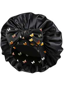 Women's Sleep Cap, Tie-Up Anti-Stain Nightcap, Multiple Colors, Suitable For Summer Beach Vacation Travel - Color - View 29