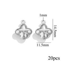 20-Piece Set Of 304 Stainless Steel 18K Gold-Plated Fashionable Star, Moon, And Geometric Pendants For DIY Necklace, Bracelet, And Jewelry Making - 1 Pendant - View 19