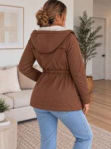 Women Down Coats - Cafe - View 3