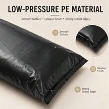 100PCS Black PE Polyethylene Mailing Bags, Self-Adhesive Courier Bags, Shipping Bags, Gift Bags, Envelope Bags, Suitable For Mailing And Packaging Clothes And Jewelry - Black - View 3