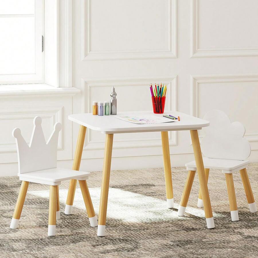 Kids Tables & Chairs - White - View 1