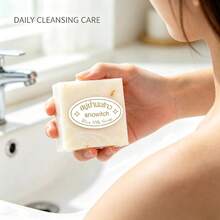 Thai Handmade Rice Soap, Deep Cleansing For Body, Face And Hands. Brightening Skin Handmade Soap, Suitable For Sensitive Skin; Rich Lather, Deep Cleansing, Leaving Skin Smoother. Handmade Essential Oil Soap, Brightening Rice Soap. - Rice - View 5