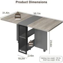 Folding Tables - Grey - View 6