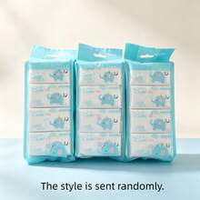 Daily Use Cleaning Wet Wipes, Student Portable Hand & Mouth Cleaning Wet Wipes, Small Pack Dispensing Cleaning Wet Wipes, Back To School Season, Daily Cleaning Essential - Multicolor - View 7