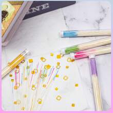 120pcs/60pcs/5pcs Ear Canal Cleaning Line, Pink And Purple Paper Earwax Removal Tool, Remove Odor And Dirt, Unisex, Prevent Blockage, Suitable For Travel, Ear Canal Cleaning Set, Ear Canal Cleaning Tool, Earwax Remover - View 3