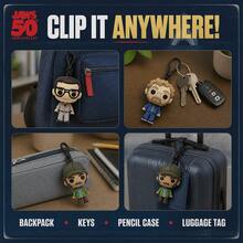 Monogram Universal JAWS 50th Anniversary 3D PVC Bag Clip Keychain Blind Bag Mystery Box Movie Shark Chibi Doll Pendant Backpack Charm Gift[Non-Plush Filled] - JAWS - View 6