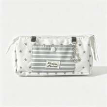 1pc Large Capacity Pencil Case & Cosmetic Storage Box - Multi-Functional Zipper Bag, Suitable For Student Stationery, Makeup Bag, Travel Essentials & Small Item Storage, Back To School Supplies, Learning Supplies, Pencil Pouch, Backpack - Pencil Case - View 7