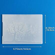 Christmas Embossing Plates, Snowflake, Christmas Tree, Decorative Ball, Thanksgiving Text, Floral Pattern Embossing Templates, For Greeting Card Making, Scrapbooking, DIY Paper Craft - Christmas-1 - View 28
