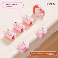 4/6/8 PCS Reusable Non-Slip Bed Sheet Fasteners, Anti-Slip Duvet Cover Clips, Blanket Fixing Clips For Home Bedding - Multicolor - View 9