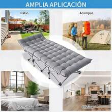 Camping Cots - Black - View 4