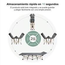 Camping Cots - Black - View 9