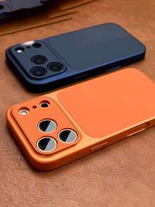 2pcs Set (1 Phone Case + 1 Lanyard) New Luxury Vintage Phone Case, Instantly Compatible With 18 Series, Compatible With Iphone 18 Pro Max 17 Pro Max 18 17 16 15 14 13 Pro Max, Camera Shockproof, Soft Edge Hard Shell - Royal Blue - View 2