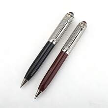 Vintage Pattern Metal Ballpoint Pen Luxury Engraved Metal Signature Pen Business Gift Pen Office School Writing Stationery - 148 - View 6
