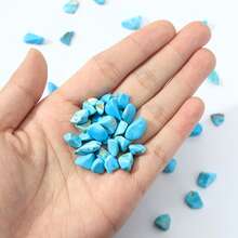 Natural Red Agate Gravel, Suitable For Aquariums, Fish Tanks, Bonsai And Terrariums - Blue - View 3