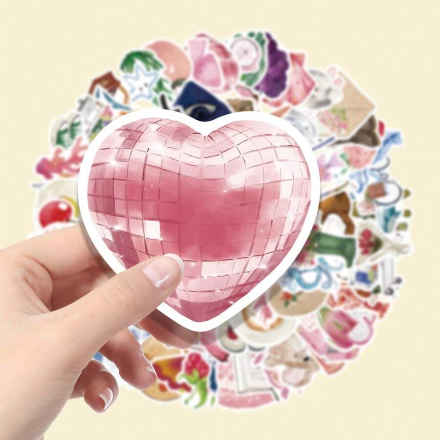 100 buah Stiker Motif Makhluk Laut & Buah untuk Dekorasi Laptop, Stiker Tempel Laptop, Stiker Casing Perangkat Elektronik, Stiker Grafiti Casing Ponsel, Cocok untuk Hadiah Pesta, Hadiah Liburan, Mudah Dibagikan dengan Teman - 100 buah - View 1