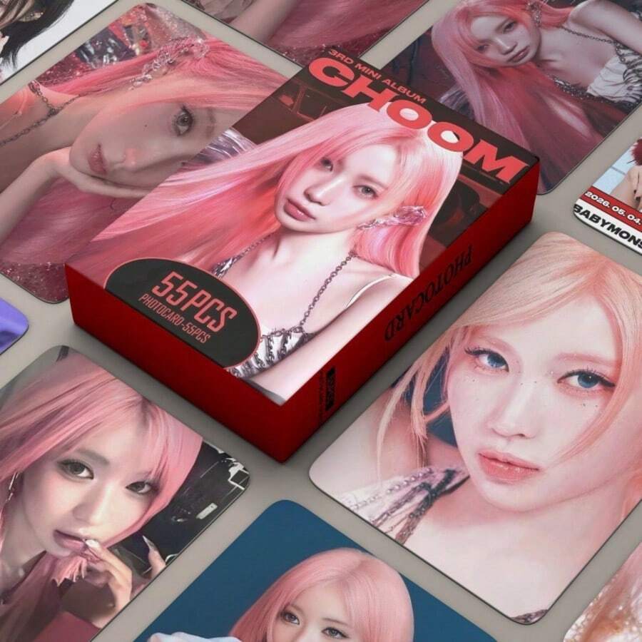 55pcs BABY Little Monster New Album CHROOM Star KPOP Merchandise LOMO Collection Photocard, Photo Cards, Arirang, Bts21 Accessories, Bangtan, Photo Card, Photocard - A - View 1