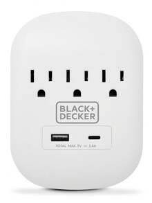 black & decker Adapters & Multi-Outlets - US A Type Plug(110-127V) - View 1