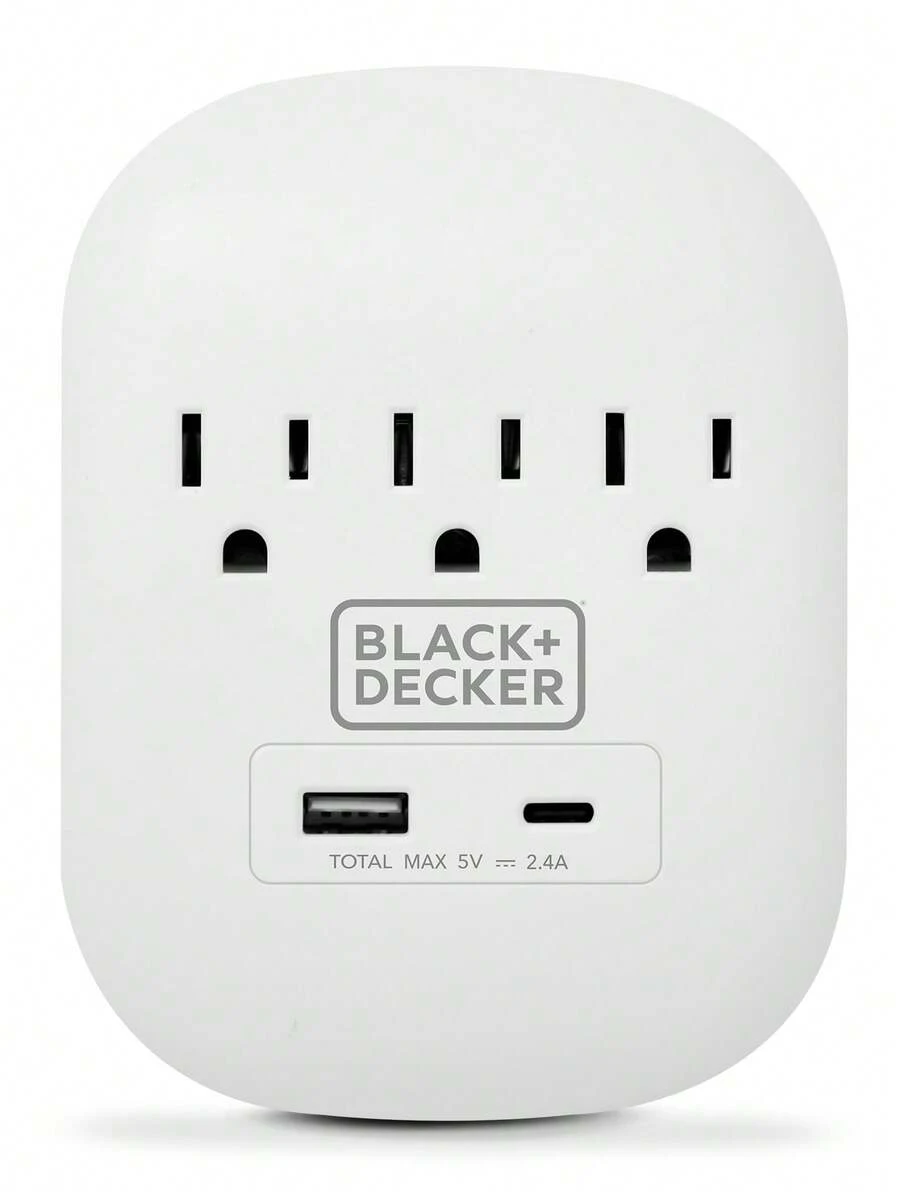 black & decker Adapters & Multi-Outlets - US A Type Plug(110-127V) - View 1