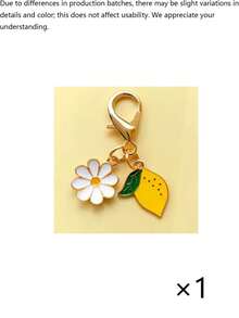 40pcs/20pcs/10pcs/5pcs/1pc Lemon-Themed Keychain And Thank-You Card Gift Set - The Perfect Gift For Spring/Summer Themed Events, Birthday Parties, Weddings, Lemon-Themed Picnics, Anniversaries, Or Vintage-Style Gatherings. - One Size Fits All - View 12