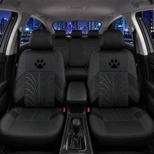 Car Seat Covers Full Coverage All Season Universal, Personalized Printed Seat Cushions, 5-Seater, Wear-Resistant, Multi-Color Options, Sedan SUV Universal, Seat Protector - 9-piece Press Set - View 4