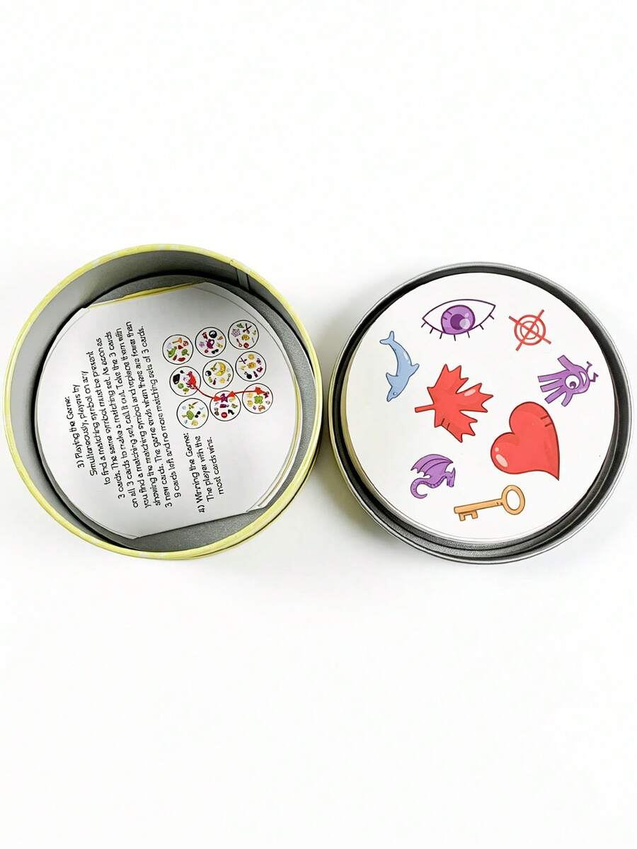 Fast-Paced Matching Game Cards, Suitable For Family And Parent-Child And Friends Games, Holiday Games, Halloween And Christmas.